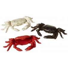 Red White and Brown Crab Hinged Hide-a-Key Hinged Figurines Set of 3 738449559000  292602897177